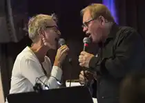 Arild B Nielsen og Kristine Drake. Foto: Åsmund Aarvik